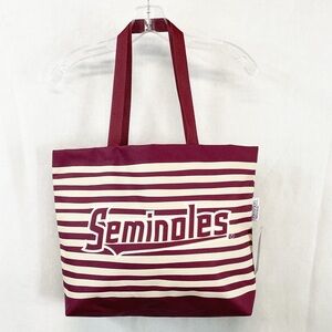 NEW Desden Seminoles Florida State University Tallahassee‎ Athletic Canvas Tote